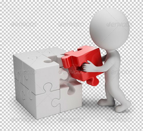 3d small people - main puzzle pr 3d small people - main puzzle pr