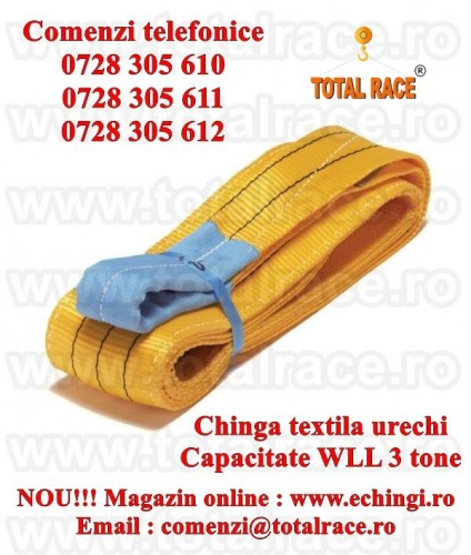chinga textila gase urechi ridicare 3 tone 90 mm promo chinga textila gase urechi ridicare 3 tone 90 mm promo