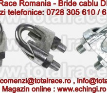 bride cablu turnate DIN741 brida zincata bride fixare accesorii cablu tractiune